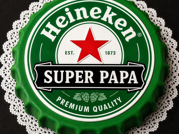 Vaderdag Heineken taart 10/12 pers