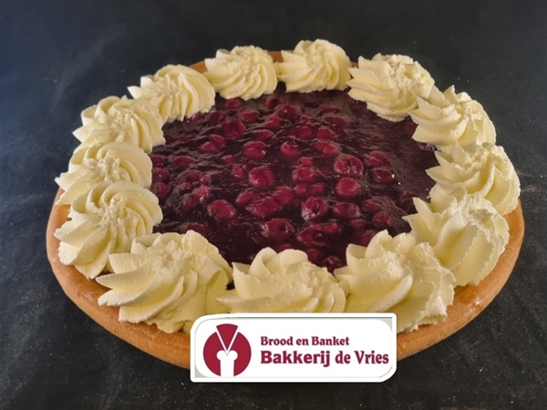 kersenrijstenvlaai deluxe 10/12 pers