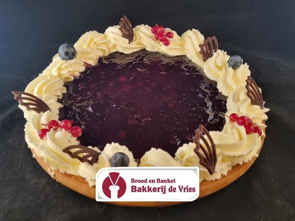 woudvruchten vlaai 10/12 pers
