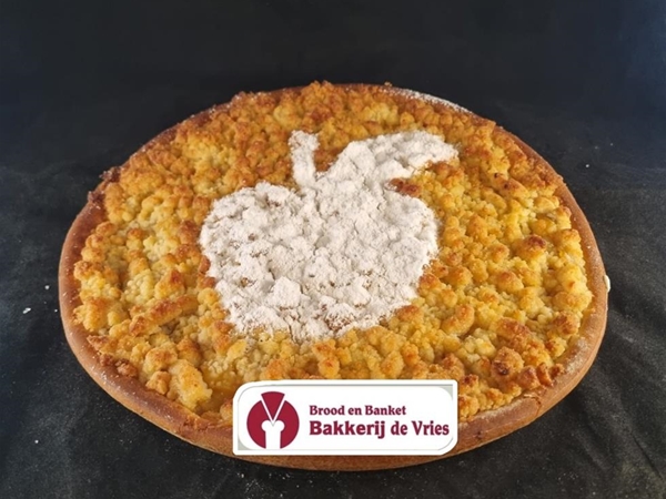 appelkruimel vlaai 6/8 pers