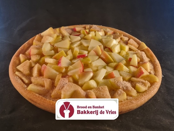 bourgondische appelvlaai 6/8 pers
