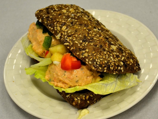 waldkorn carre zalm salade